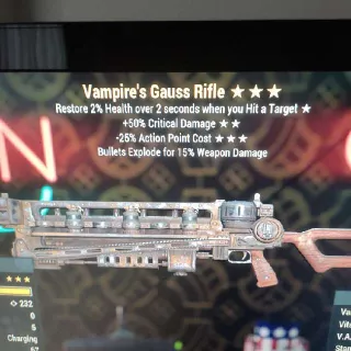 Weapon | V50c25 Gauss Rifle