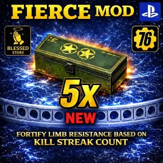 🌟🌟 5x Fierce Mod Box