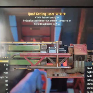 Qe15r Gatling Laser