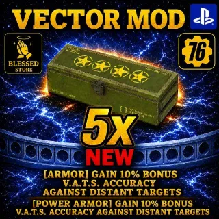 🌟🌟🌟🌟5x Vector New Mod Box