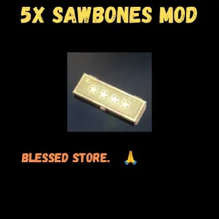 🌟🌟🌟🌟 5x Sawbones Mod Box
