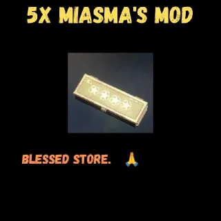 🌟🌟🌟🌟5x Miasma's Mod