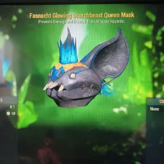 Glowing Scorchbeast Mask