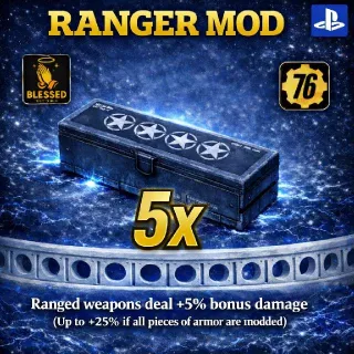 🌟🌟🌟🌟 5x Ranger's Mod Box