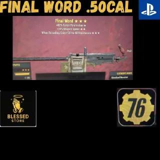 Final Word .50cal