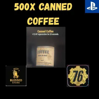 500x Canned Coffee
