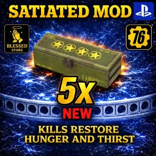 🌟🌟🌟🌟5x Satiated New Mod Box