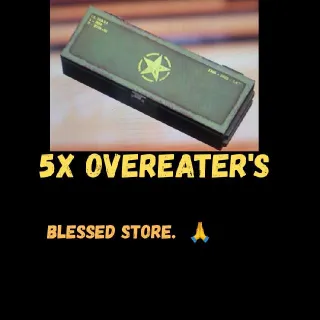 🌟 5x Overeater's