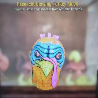 Glowing Turkey Mask