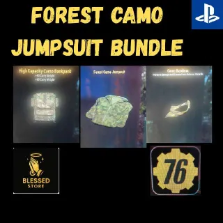 Forest Camo Jumpsuit Bundle