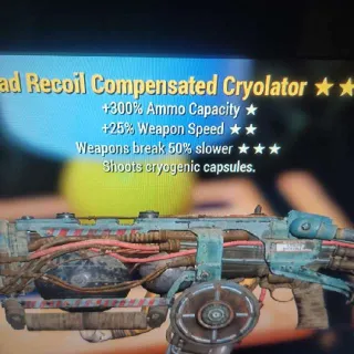 Weapon | Q2550 Cryolator (Groll)