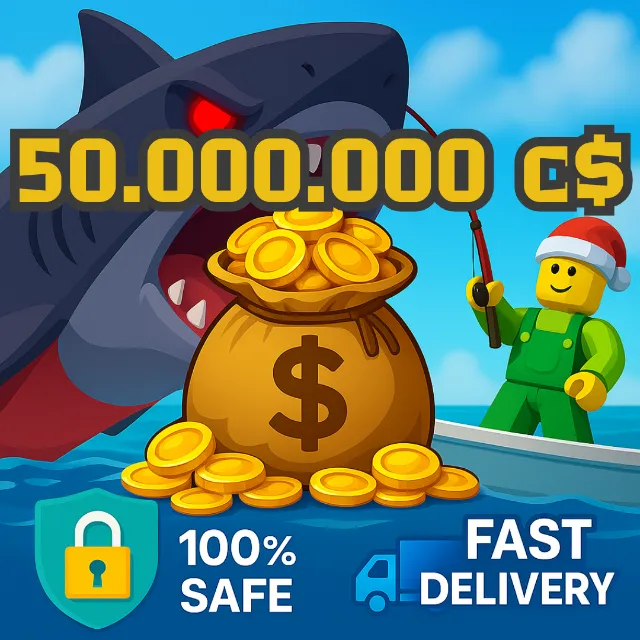 🟢[Fisch] 50M C$ 50,000,000C$ Fisch (Instant Delivery) FREE BONUS - Game ...
