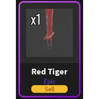 Red Tiger knife