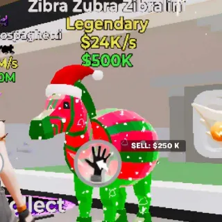 Christmas Zibra Zubra Zibra Lini