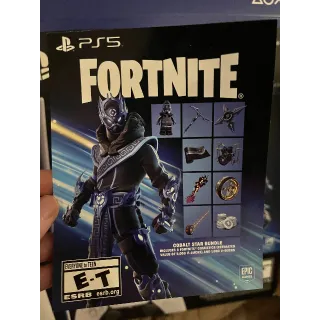 Fortnite Cobalt Star Bundle - PS5 US