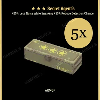 Secret Agent's Mod 5x