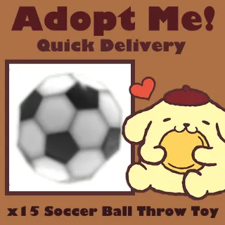 x15 Soccer Ball Throw Toy