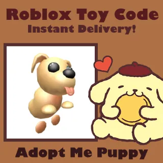 Roblox Toy Code: Adopt Me Puppy | INSTANT DELIVERY 🔥