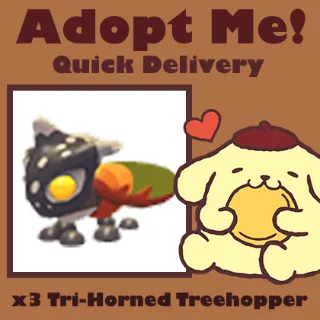 x3 Tri-Horned Treehopper