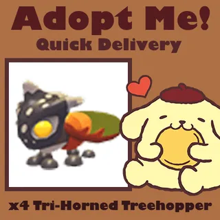 x4 Tri-Horned Treehopper