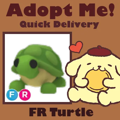 FR Turtle - Adopt Me Game Item - Gameflip