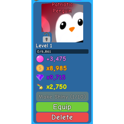 Roblox Pet Simulator Penguin