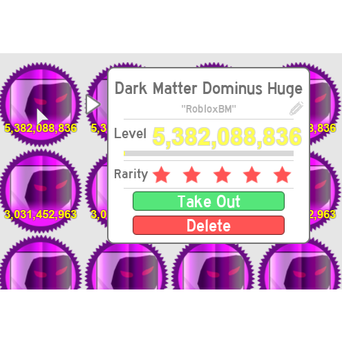 Roblox Pet Simulator Dominus Huge