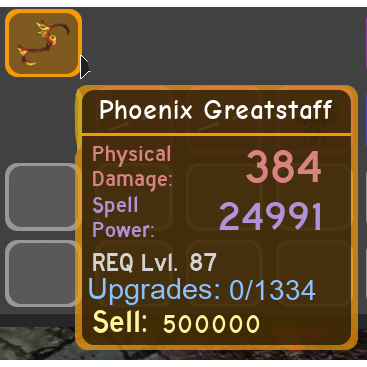 roblox dungeon quest phoenix greatstaff