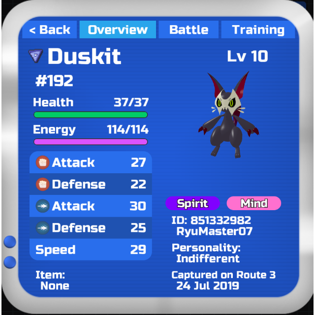 Duskit Pokemon