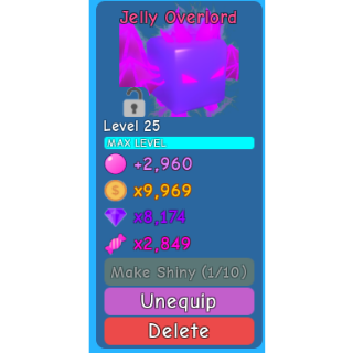 Bubble Gum Simulator Jelly Overlord