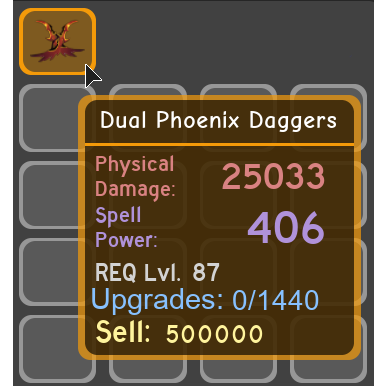 Pet Dual Phoenix Daggers In Game Items Gameflip