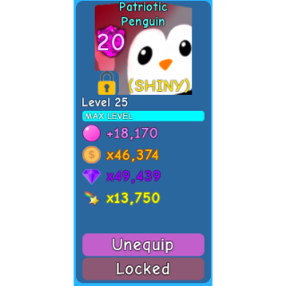 Pet Shiny Patriotic Penguin In Game Items Gameflip - penguin simulator roblox roblox penguin simulator