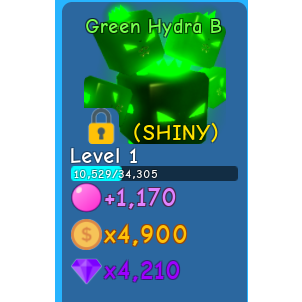 Other 1x Shiny Green Hydra In Game Items Gameflip - hydra roblox id