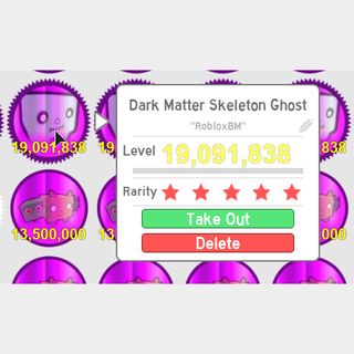 Other 1x Dm Skeleton Ghost In Game Items Gameflip - roblox pet simulator skeleton ghost
