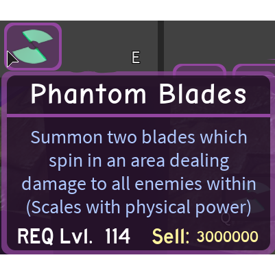 Gear Phantom Blades Dq In Game Items Gameflip - ghastly harbors roblox dungeon quest