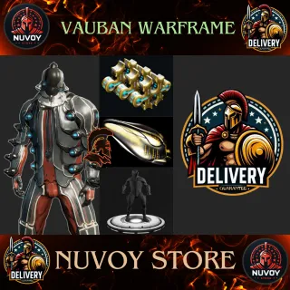 vauban Warframe *READY TO USE* // All Platform //