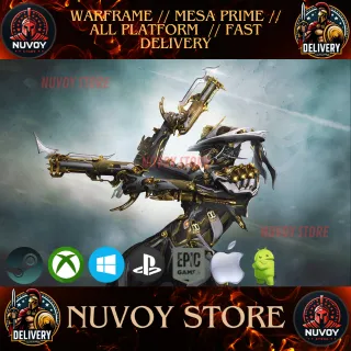 WARFRAME // MESA PRIME // ALL PLATFORM // FAST DELIVERY