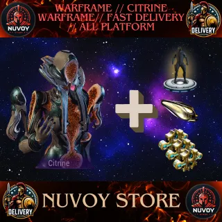 Citrine Warframe *READY TO USE* // All Platform //
