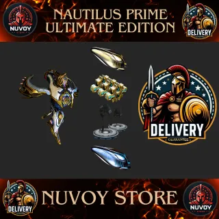 Nautilus Prime ULTIMATE EDITION // ALL PLATFORM // + 1 Orokin Reactor + 1 Orokin Catalyst + 2 Companions Slot + 3 Forma 