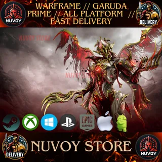 WARFRAME // GARUDA PRIME // ALL PLATFORM // FAST DELIVERY