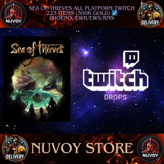 SEA OF THIEVES ALL PLATFORM TWITCH 96 ITEMS ☑️ Obsidian Rug/Phoenix/EWR