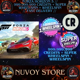 𝐅𝐇𝟓 🎰 999.999.999 Credits + Super Wheelspin + Wheelspin ◆ 𝐌𝐈𝐂𝐑𝐎𝐒𝐎𝐅𝐓/𝐒𝐓𝐄𝐀𝐌/𝐗𝐁𝐎𝐗 🏎️🚗🛻