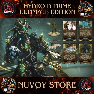 Hydroid Prime Ultimate Edition // All Platform + 1 Warframe Slot + 1 Orokin Reactor + 2 Weapon Slot + 3 Forma + All Augment