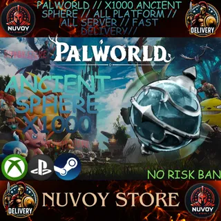 PALWORLD // X1000 ANCIENT SPHERE // All Platform // all server // Fast delivery//