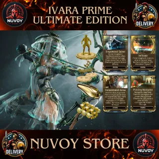 Ivara Prime Ultimate Edition // All Platform + 1 Warframe Slot + 1 Orokin Reactor + 2 Weapon Slot + 3 Forma + All Augment