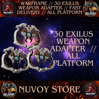 30 EXILUS WEAPON ADAPTER // ALL PLATFORM // FAST DELIVERY