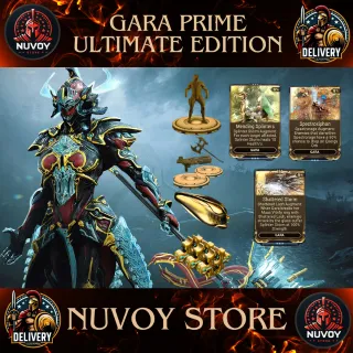 Gara Prime Ultimate Edition // All Platform + 1 Warframe Slot + 1 Orokin Reactor + 2 Weapon Slot + 3 Forma + All Augment