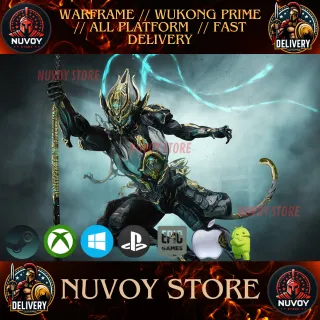 WARFRAME // WUKONG PRIME // ALL PLATFORM // FAST DELIVERY