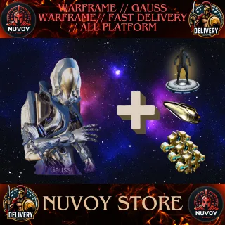 Gauss Warframe *READY TO USE* // All Platform //