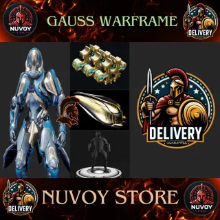 Gauss Warframe *READY TO USE* // All Platform //